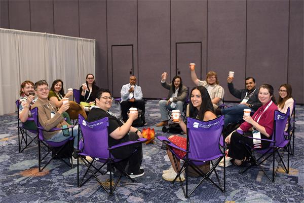 Students at the GeoCareers Corner Connects 2024